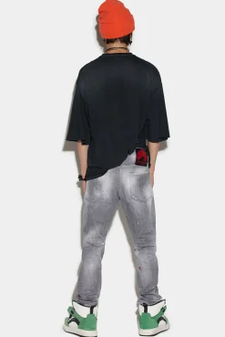 Mediumdark Patches Wash Cool Guy Jeans