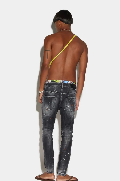 Orange Spots Wash Super Twinky Jeans