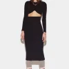 Pick-A-Boo Long Dress
