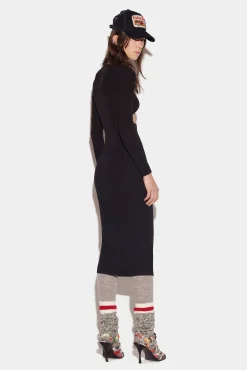 Pick-A-Boo Long Dress