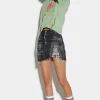 Raw Cut Mini Skirt