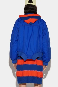 Round Cut Oversized Bomber