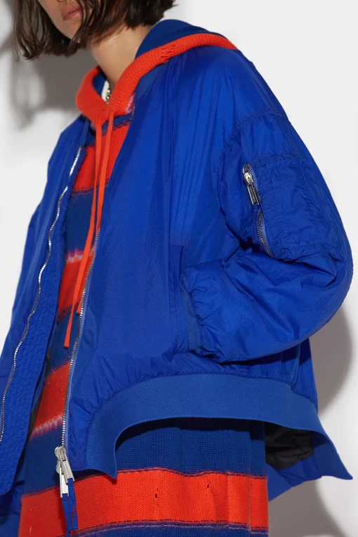 Round Cut Oversized Bomber