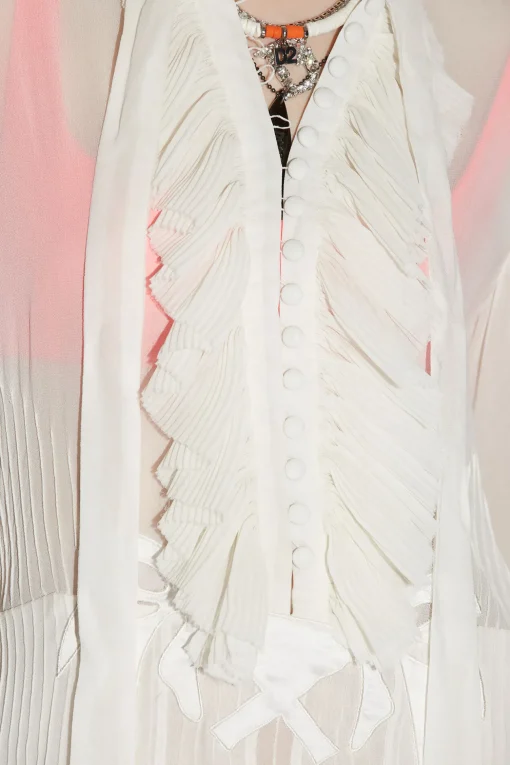 Ruffle Bow Tie Dress