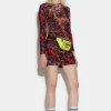 Shirred Mini Dress