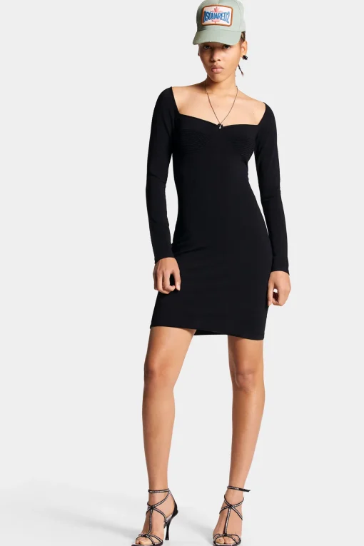 Square Neck Dress