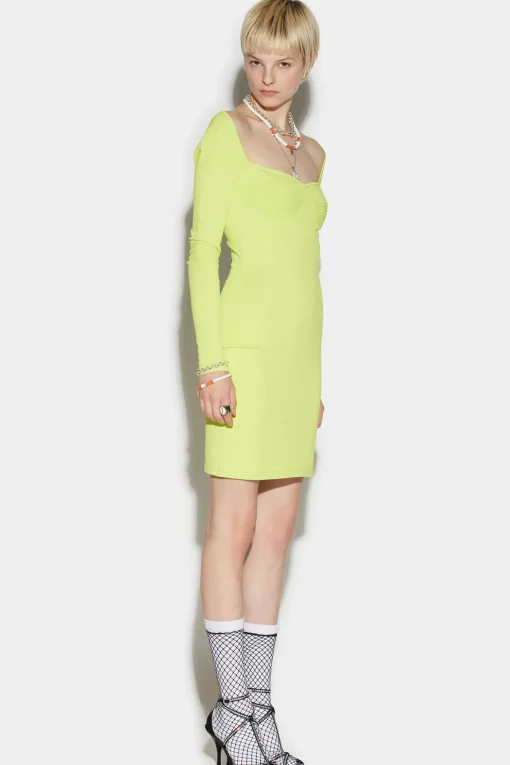 Square Neck Dress