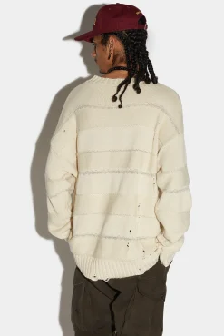 Stripe Destroy Knit