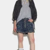 Studded Baggy Shorts
