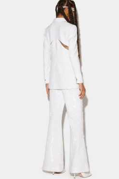Tulle Panelled Blazer