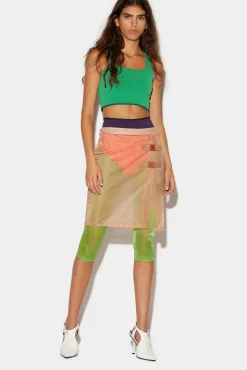Wrap Mini Skirt